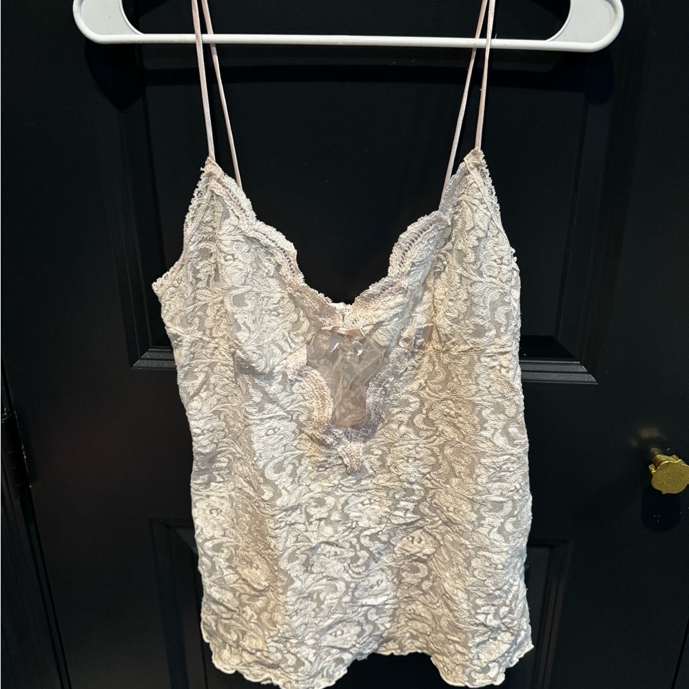 Elegant Lace Camisole in Cream
